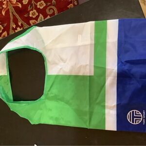 Tory Sport Green and Blue Tote